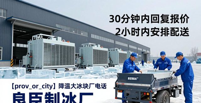 青白江降温大冰块厂电话 良臣制冰厂