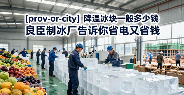 青白江降温冰块一般多少钱 良臣制冰厂告诉你省电又省钱