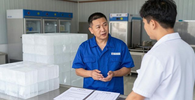 青白江冰块订购的秘密：夏天烧烤摊老板都在用的方法